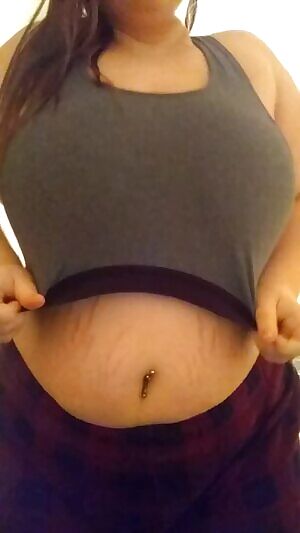 with the sound, you could hear my bra stretching 😅