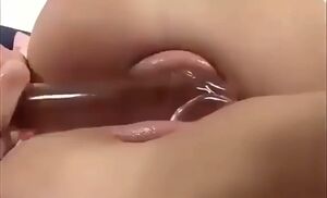 Creamy Pussy Amateur Close Up Dildo