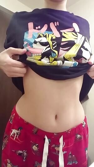 tried a drop in my dorky pjs