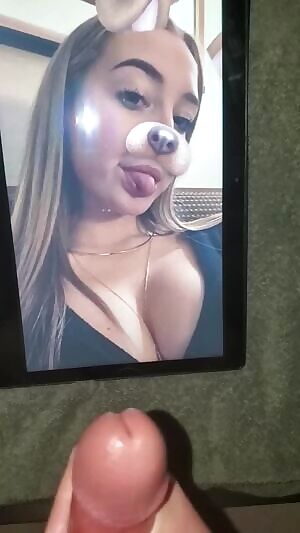 Cumming on my cute Roommate