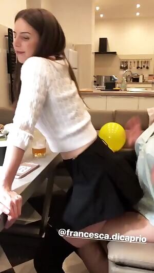 Stella having some fun last night, who wishes they were in the chair ?