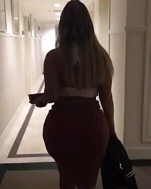 I wish she would walk down my hall