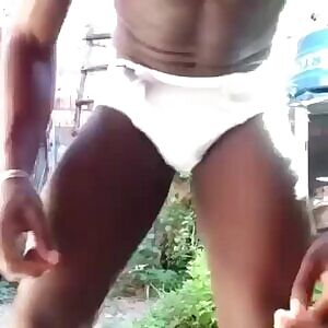 Flashing in the back yard