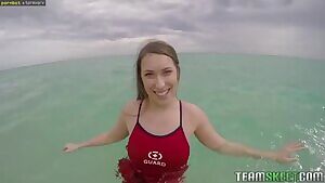 Fucked In A Bathroom At the Beach