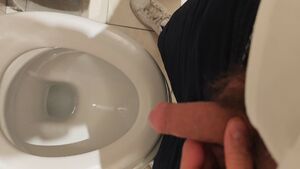 Male Pissing Pee Peeing Piss Toilet