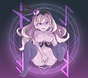 Lathna playing with herself.