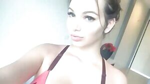 She could eat like an otter with a tummy like that!