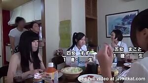 Crazy JAV Family, He Is The Only Male In The House GIF by javkitkat.com