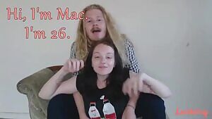 Excited to have good sex on their couch.