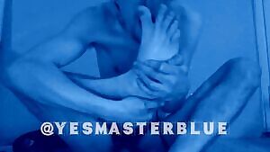 Slave S loving its feet