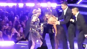 I hope that someday she will be raped by one of her fans on stage