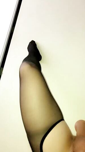 ever seen a sissy get fucked upside down ?