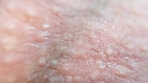 You guys have GOT to get a macro lens for your phone. This is me just gently squeezing and fondling my balls but waaaay up close.