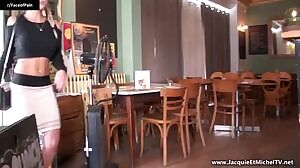 Fucking her has hard as he can