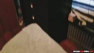 Giving head after a shower