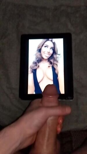 Hard to see but about 7 ropes were shot for those tits