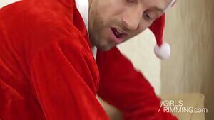 Tiffany Tatum Lick ASSHOLE BAD SANTA