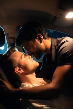 Interracial Gay Anal Car Couple Dominant