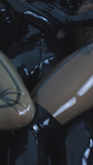 Shiny Bulge Latex Rubber Sensual
