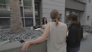 Popping that hip out...