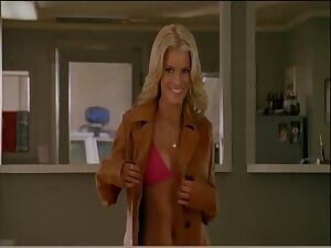 Jessica Simpson sexy body in pink bikini