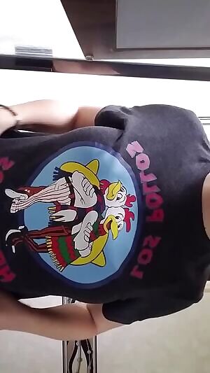 Perky titty drop with bra - OC