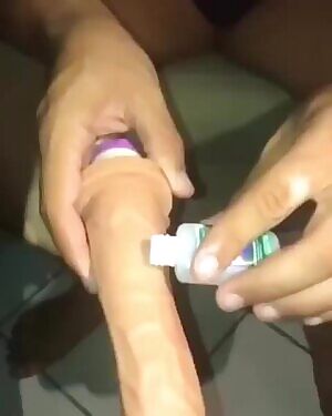 His face at the end...