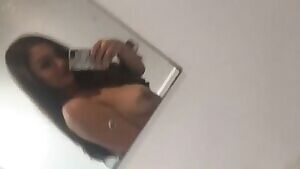 if u came on them id lift my boobs to my mouth and lick it all up before round two