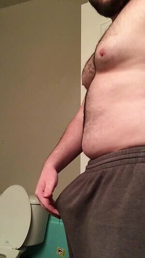 Just warming up my cock for you.