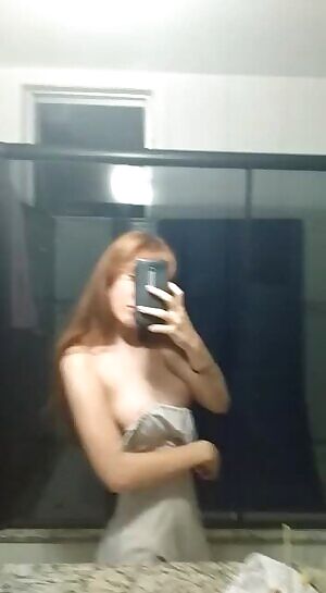 revealing my milky-soft 18year-old titties