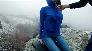 My little sister got stuck in the snow ans asked me to come pull her out but I told her that I would only do it if she would have sex with me and she suggested anal so she doesn't get pregnant