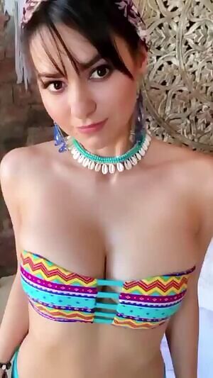 Helga lovekaty doing what she does best