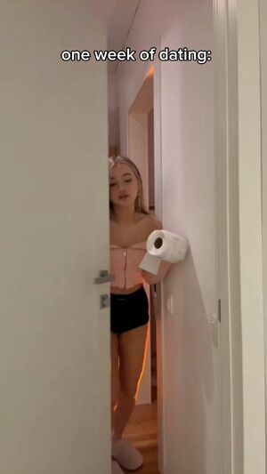 Tiny Waisted Hotties Babe Blonde Cum