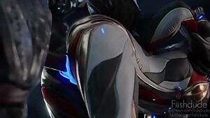 Valkyr getting it from behind