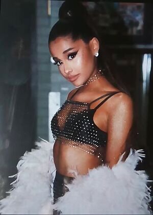 Splattered Ariana Grande, one of the two tributes I did yesterday