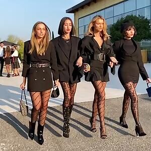 Carla Ginola, Alexandra Guerain, Chloe Lecareux, and Taylor LaShae