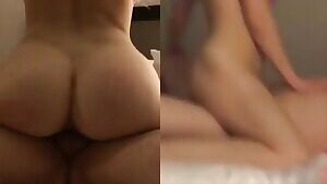 I would empty so fast if she rode me like this...