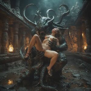 Horror Porn Demon FabulousHorror Monster NSFW