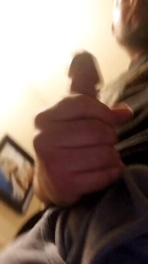 Milking my cut dick...