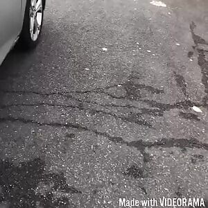 get out of the car naked on the road