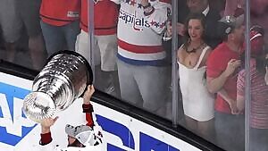 Capitals reaction to flashing fan