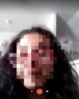 Showing my hubby my cleavage