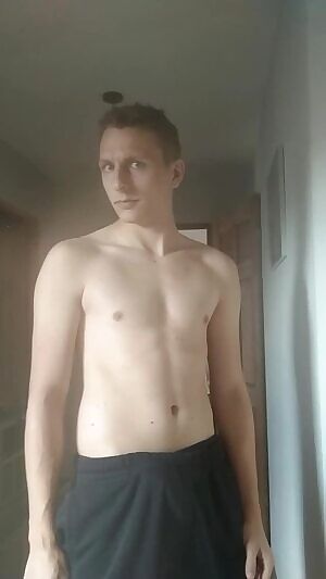 Just pulling my teen cock out