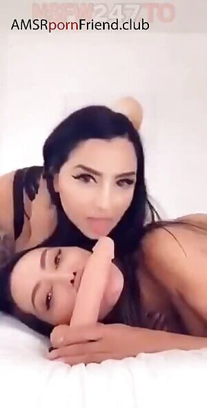 Lela Star GG Lesbian Show Blowjob Dildo Sex Show With Brunette