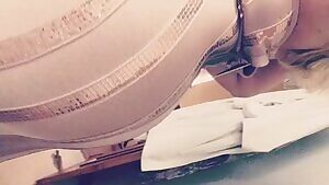 19 borrowed my friend's dress for a birthday party...wanted to show off. sc: analisesomee