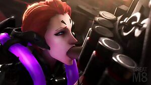 Moira blowjob,
