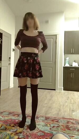 Hope my awkward stripping skills are as cute as I find them 😘