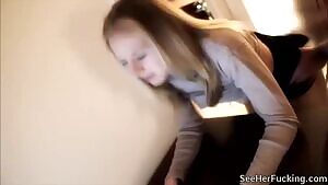 She was a bad girl, so Daddy spanked her