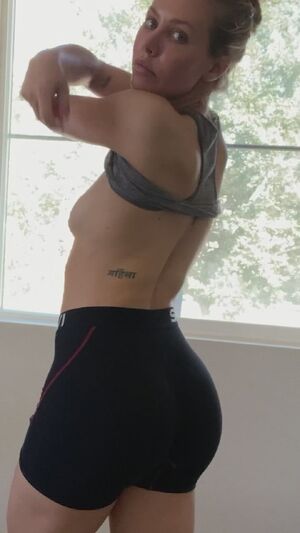 Inked Wife Ass MILF Shorts Tattoo