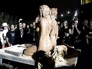 Some strange performance art